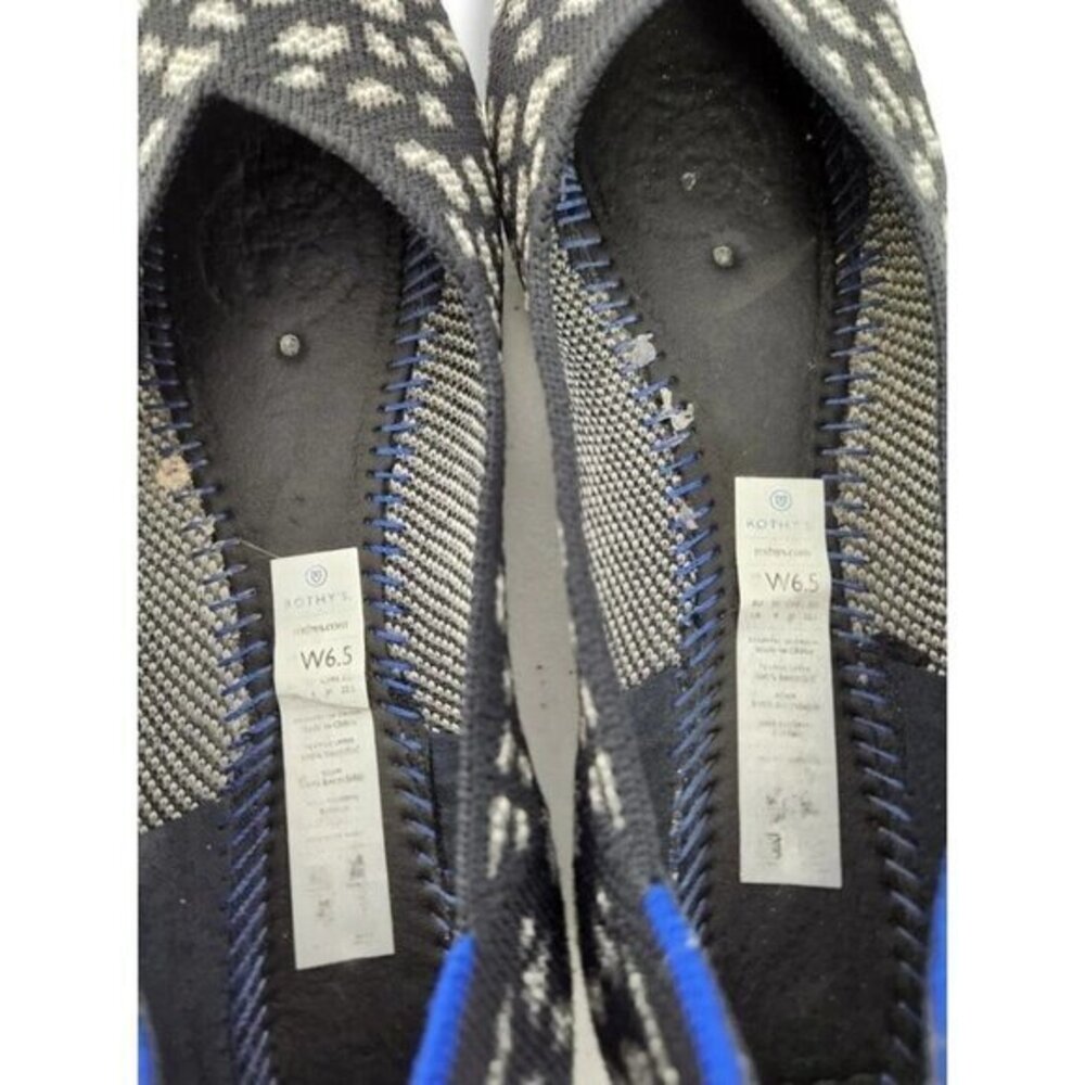 Rothy's‎ Charcoal Kitten Flat Ballet Shoes Womens 6.5 Rare Discontinued - Picture 10 of 10